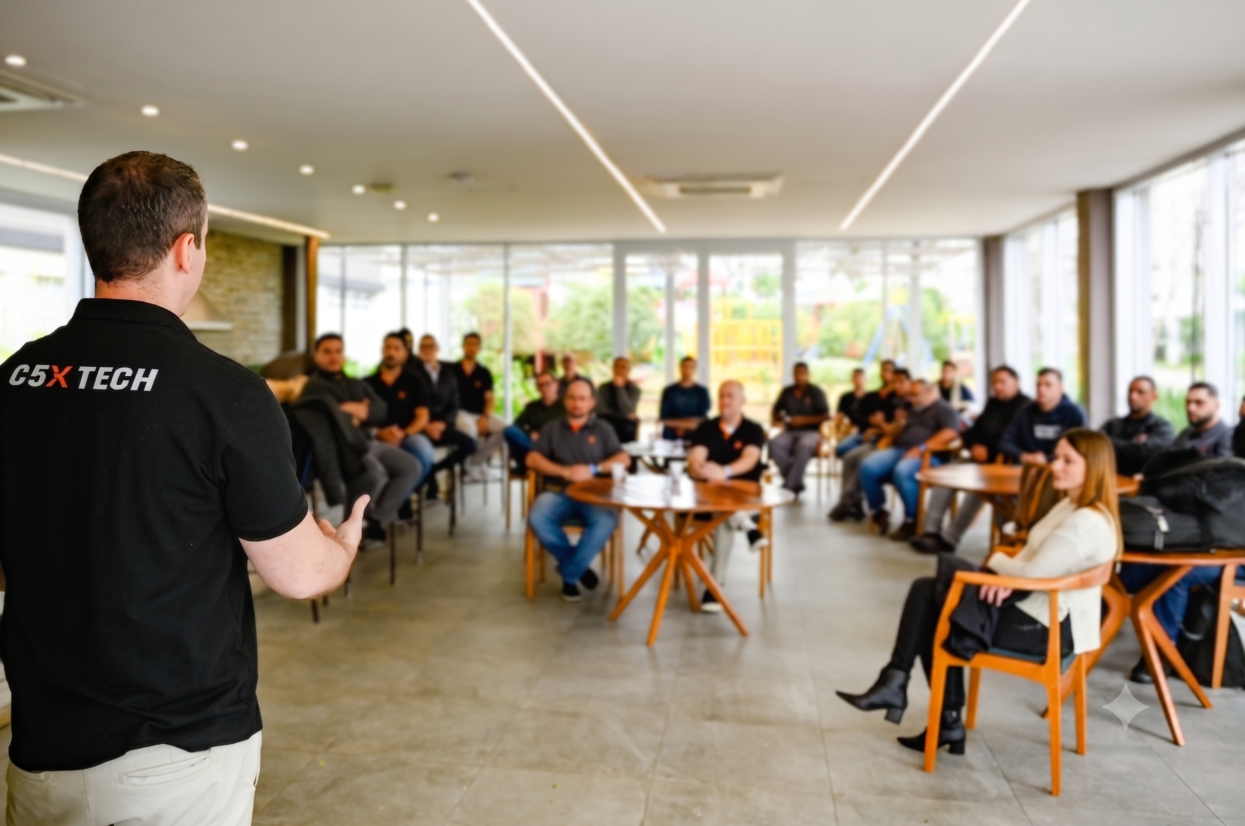 Equipe técnica da C5X Tech
